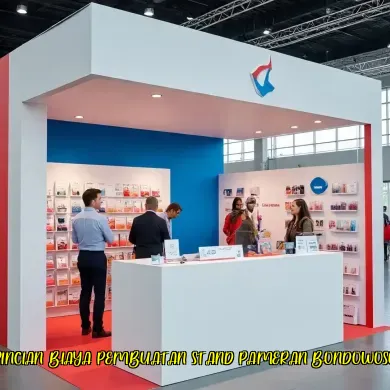 Rincian Biaya Pembuatan Stand Pameran Bondowoso